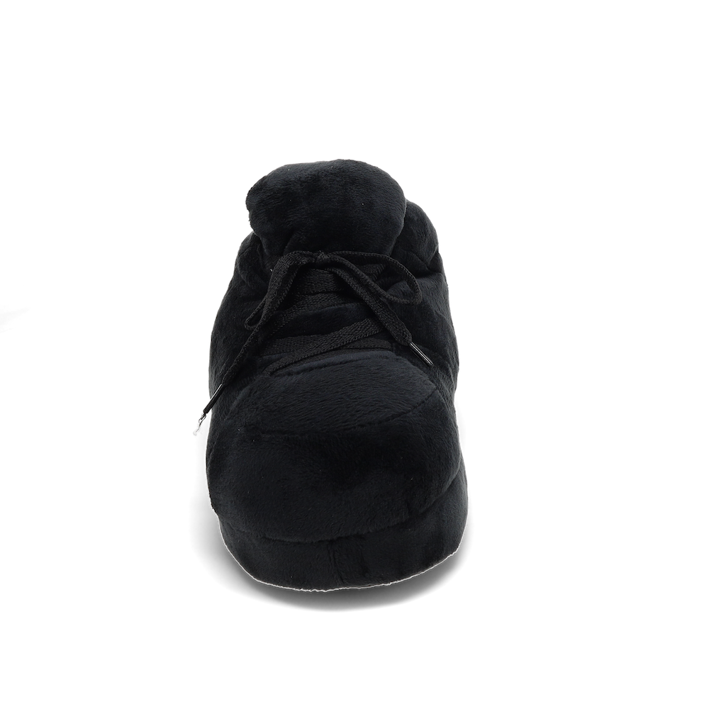 All Black Slippers