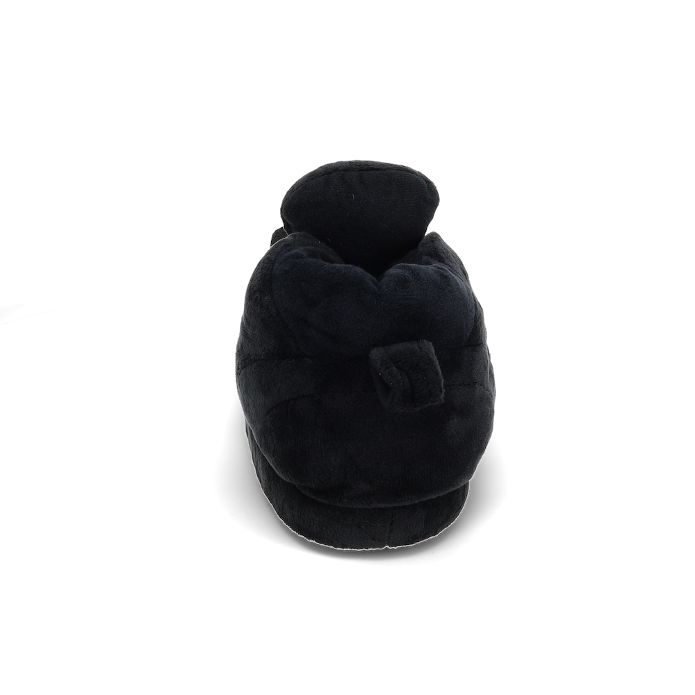 All Black Slippers