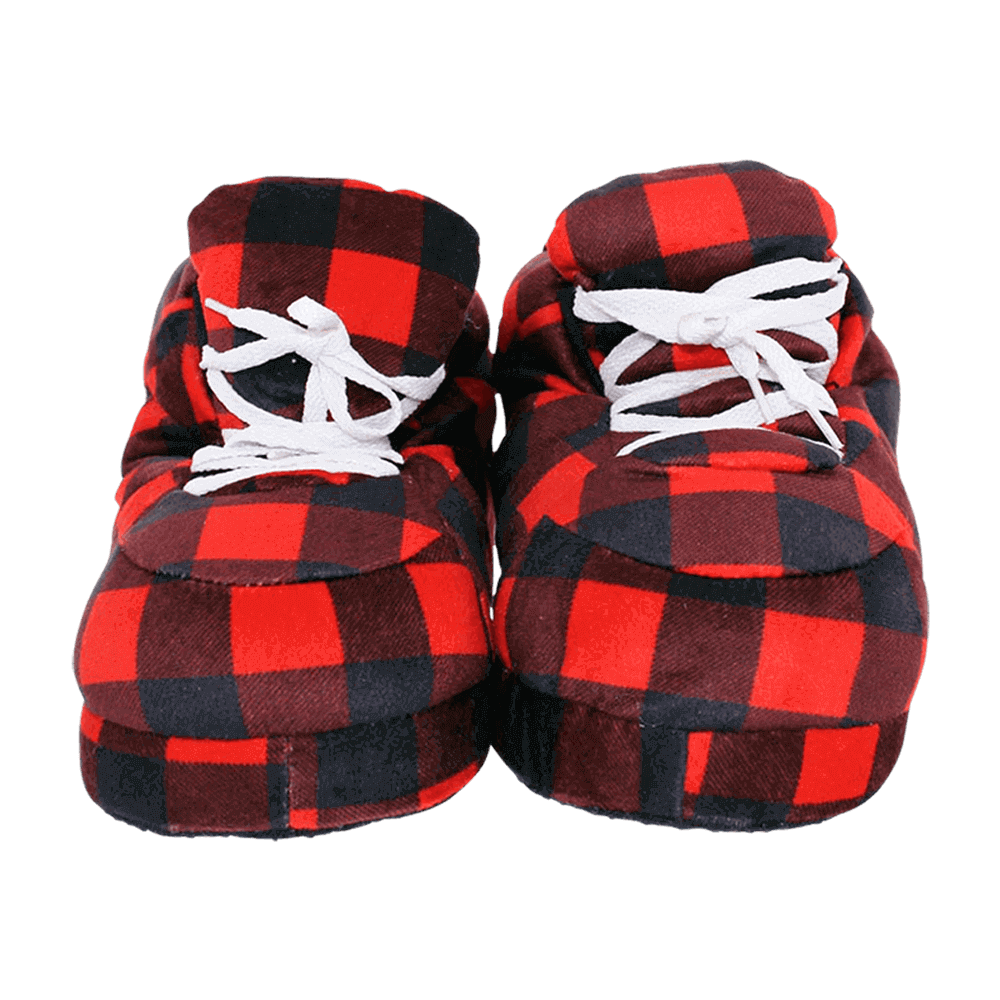 Hipster Plaid Slippers